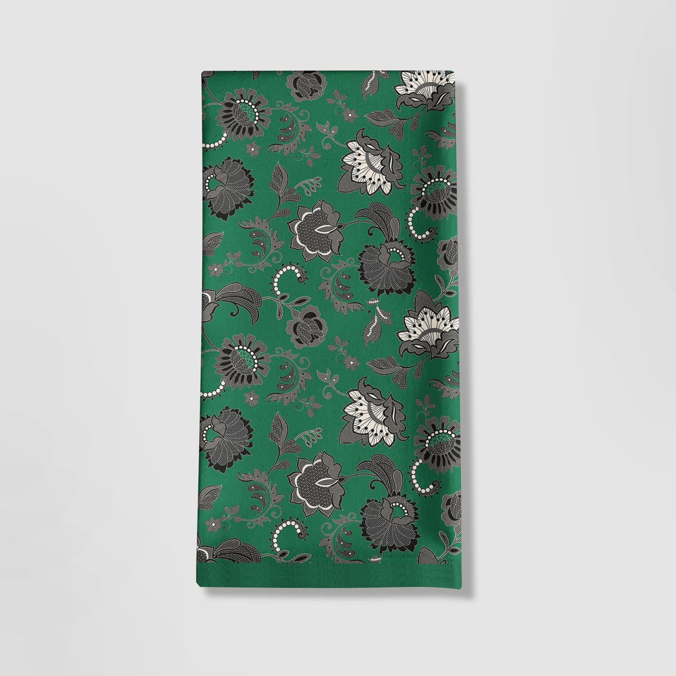 Emerald Legacy Lace Tea Towel - Pasdaily