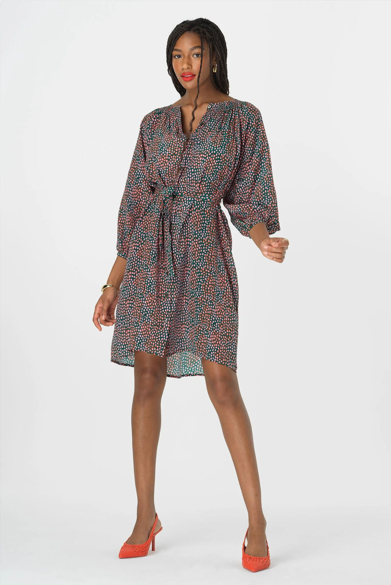 Classic Dress | Evergreen Spots - Pasdaily