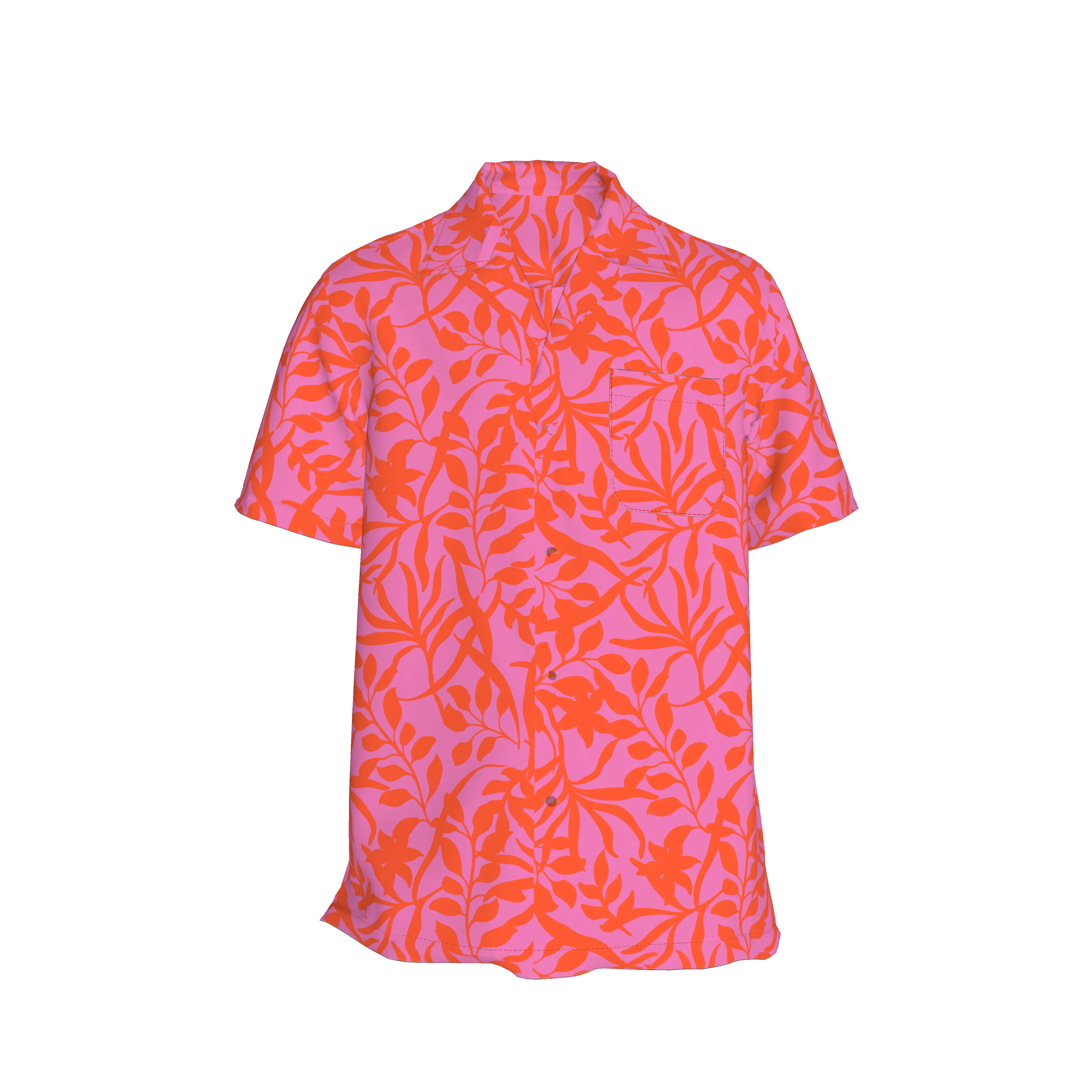 Carter Cabana Shirt | Citrus Figi Floral - Pasdaily